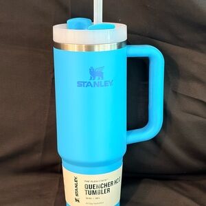 Stanley Blue Insulated Tumbler with Handle and Straw Lid